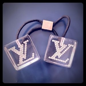 Louis Vuitton hair cubes.